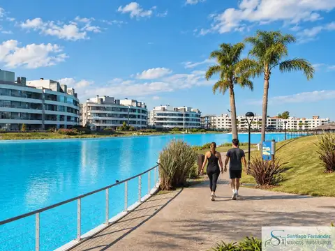 Departamento PB en venta c/ galeria y jardin en Lagoon Pilar Plaza