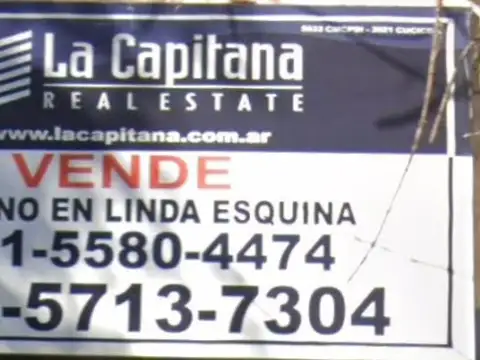 Terreno en Venta en Recoleta, USD 890.000