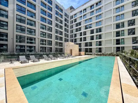 Departamento en alquiler 2 ambientes con cochera cubierta en Bajo Belgrano