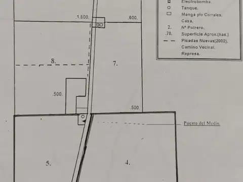 Retamo, Paraje La Botija