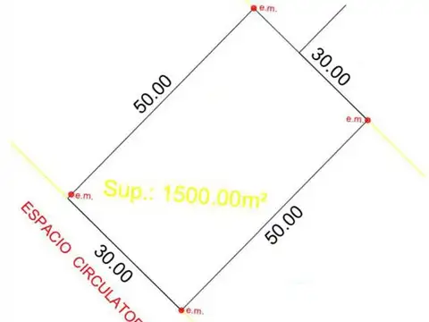 Terreno en Venta en Los Pinares Country Club, USD 45.000