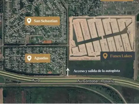Terreno en Venta en Funes Lakes, USD 89.000