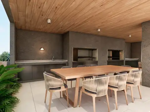 Departamento 2 ambientes con balcón