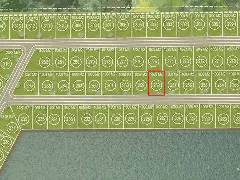 Lote 1008m oportunidad inversion Tres Pinos N258