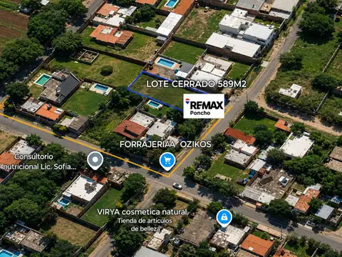 SE VENDE LOTE CERRADO 589M2 SAN ISIDRO VALLE VIEJO
