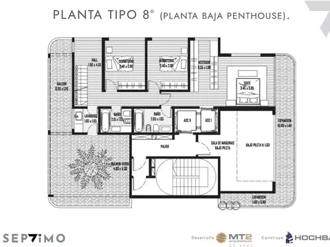 Departamento en Venta con 1 cocheras