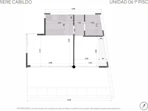 Departamento en Venta en Nuñez, USD 139.913