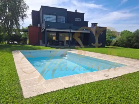 Alquiler Anual Casa 4 amb. amoblada interna barrio El Canton Norte Escobar