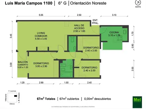 Departamento en Venta de 4 ambientes