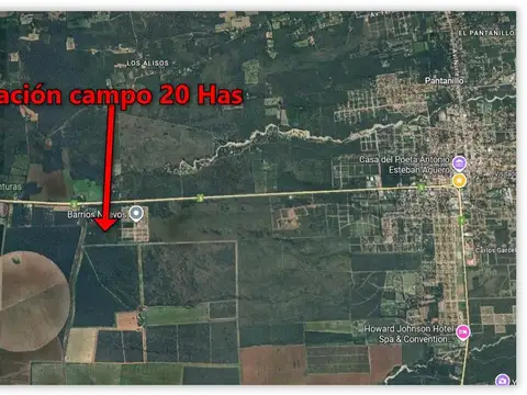 Ruta 5, 20 Has. a 5 kms ingreso a Villa de Merlo
