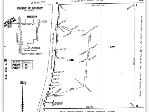 Campo en Venta de 20  ha