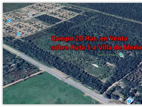 Ruta 5 A 5 Kms Ingreso A Merlo