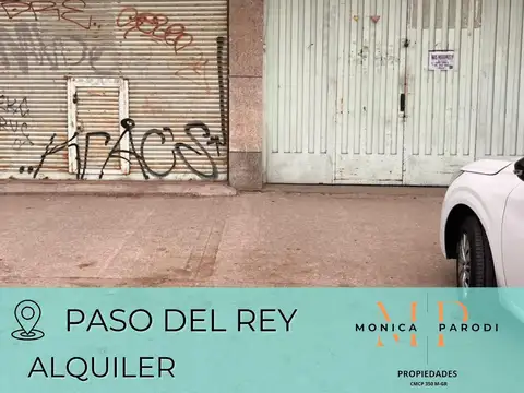 GALPÓN EN ALQUILER EN PASO DEL REY SOBRE AVENIDA BARTOLOMÉ MITRE