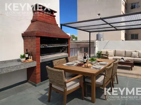 Departamento venta 2 ambientes floresta Terraza privada con parrilla