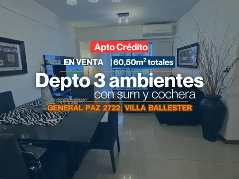 Departamento en Venta en Villa Ballester, Partido de General San Martín