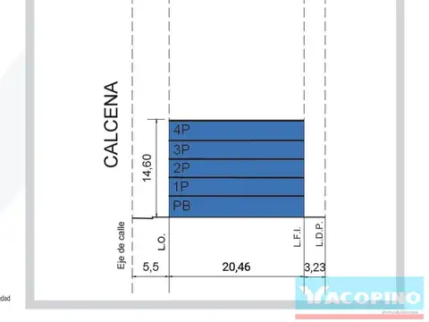 Terreno en Venta en Caballito, USD 2.000.000