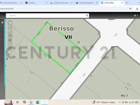 Terreno en Venta en Berisso, USD 42.000