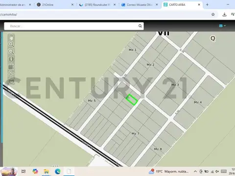Terreno en Venta de 1005,0 m2