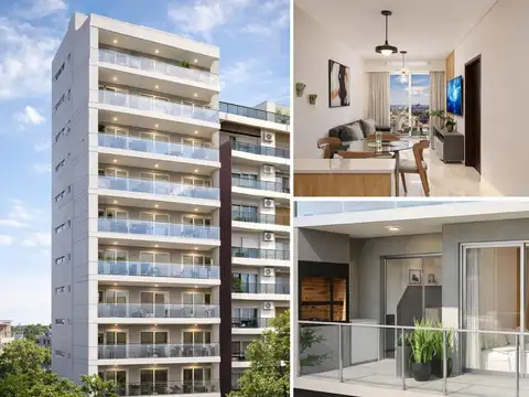 Venta Dpto 3 amb 5 B, de pozo con balcón y parrilla, Urquiza