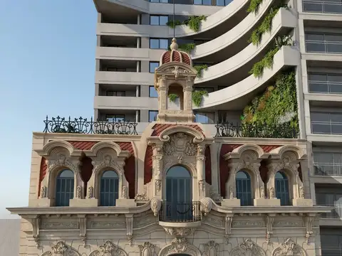 Centro | Monoambiente a estrenar con patio exclusivo y amenities