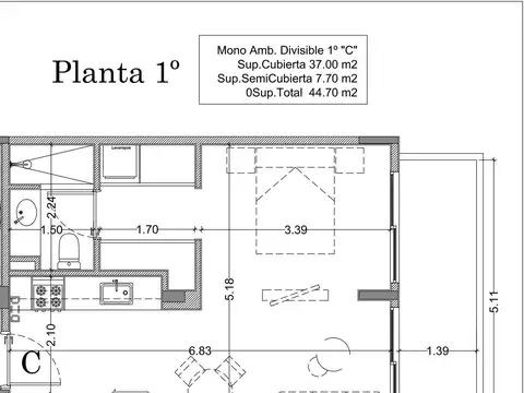 Departamento en Venta al Oeste