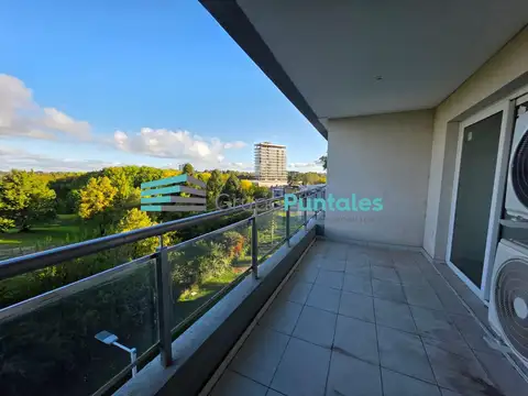 Departamento en alquiler Canning Center 2 ambientes c balcon al golf impecable 