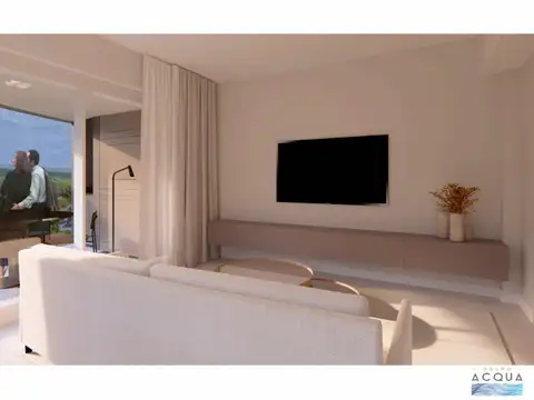 Departamento 3 ambientes con 2 baños