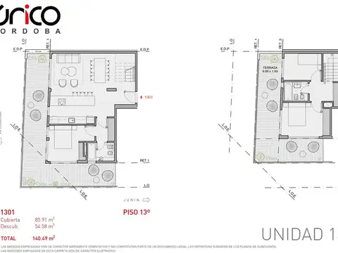 Duplex de 4 ambientes en venta en Barrio Norte