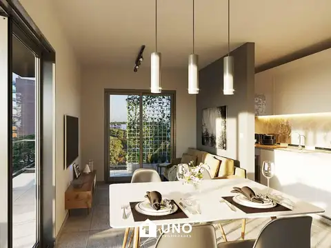 Francia y Zeballos - Dpto de 1 Dormitorio Externo.