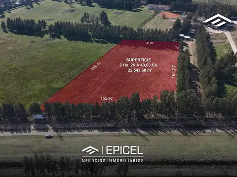Campo en Venta de 2,25  ha
