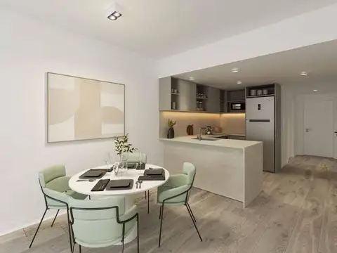 Departamento 3 ambientes con 1 baño