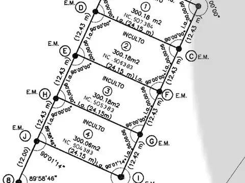 Terreno en Venta de 300,0 m2