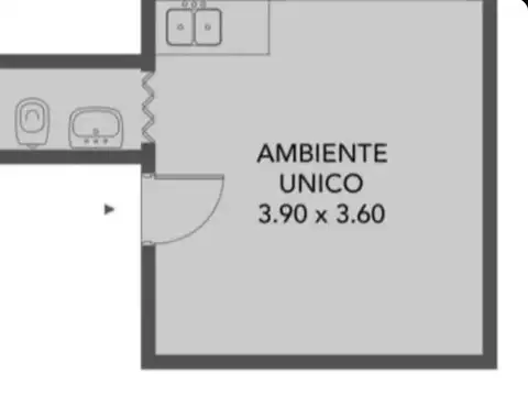 Departamento en Venta de Monoambiente