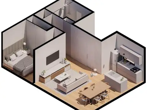 Departamento en Venta al Norte