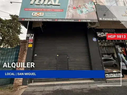 Local en Alquiler en San Miguel, Partido de San Miguel