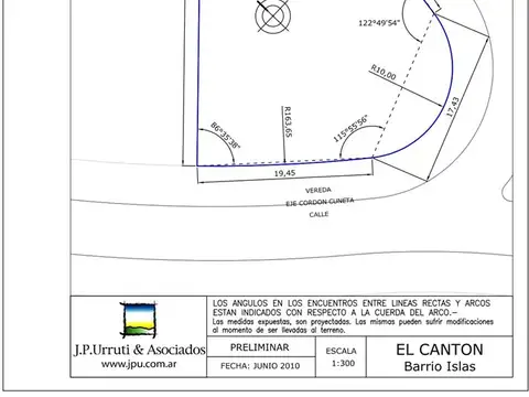 Lote venta de 853 m2 en El Cantón Islas Escobar