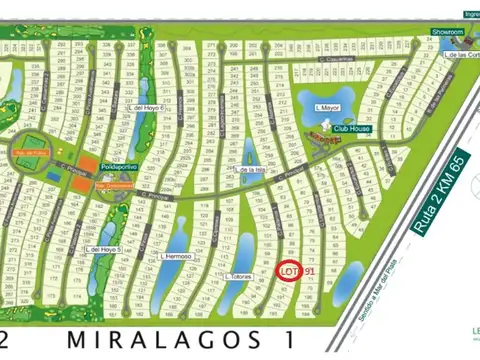 Venta de lote, Miralagos, La Plata 