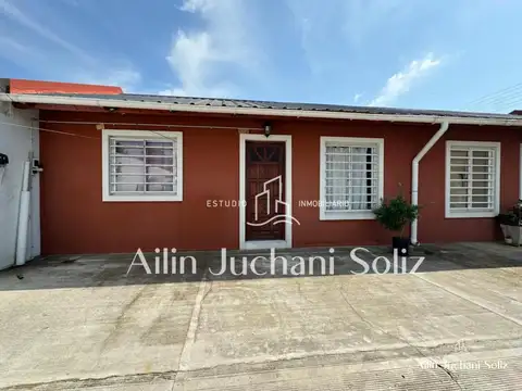 Casa 3 ambientes con 1 baño