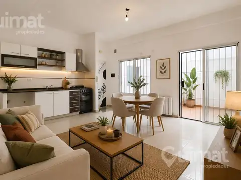 60 M2 DEPTO 2 AMB CON PATIO Y COCHERA PRIVADA VILLA LURO APTO CREDITO