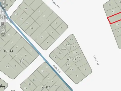 Terreno en venta de 820 m² frente al arroyo - Playa Paradise