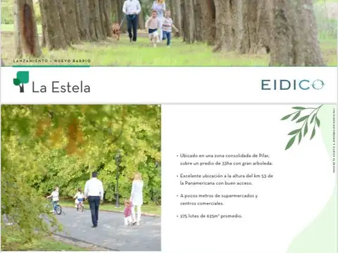 Terreno en Venta en Pilar, USD 64.000