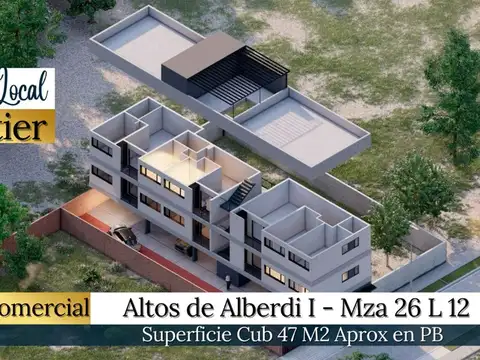 LOCAL COMERCIAL EN VENTA | ALTOS DE ALBERDI  PLOTT