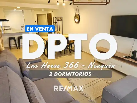 DEPARTAMENTO 2 DORMITORIO, LAS HERAS 300