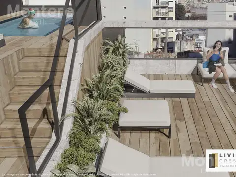 Departamento en Venta con 1 cocheras