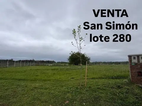 LOTE PERIMETRAL SAN SIMON FODNO A SAN ROQUE 