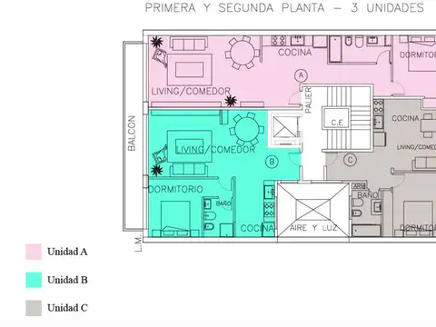 Departamento en Venta de 1 dormitorio