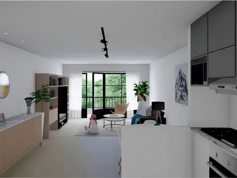 VENTA BARRACAS 2 Ambientes a estrenar c/balcón 2A