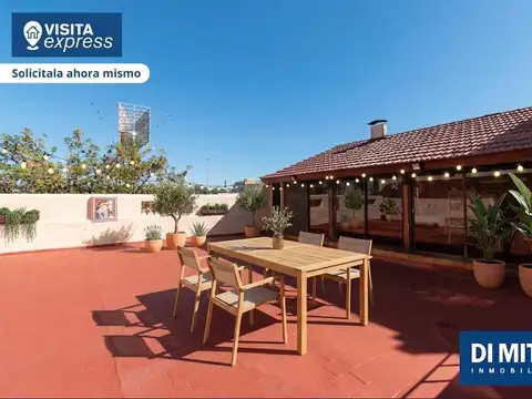 Barracas PH 5 amb con terraza 125 m2 apto credito
