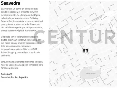 Departamento en Venta en Saavedra, USD 87.000