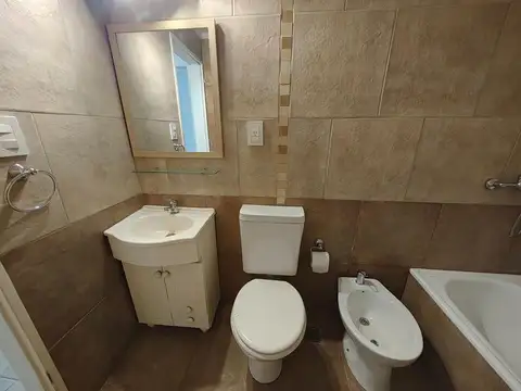 Departamento 2 ambientes con 1 baño